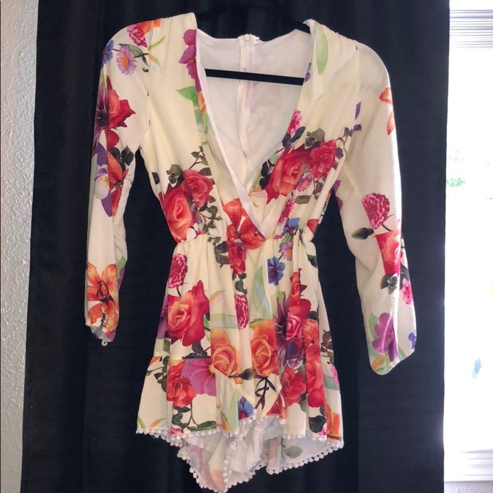 Floral romper
